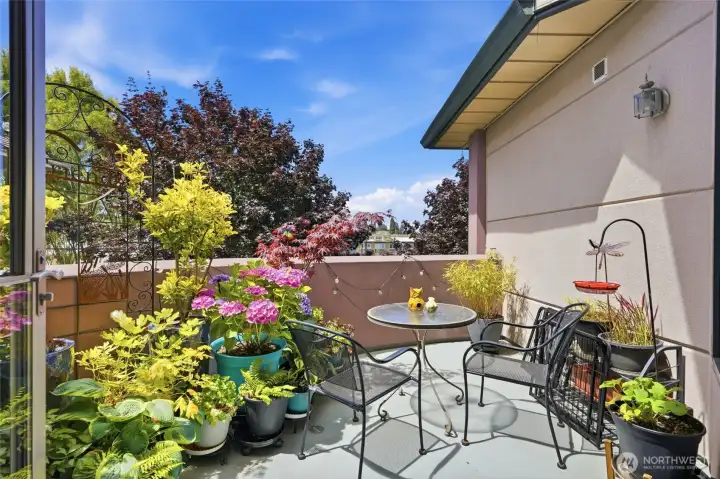 Private balcony. Private balcony.