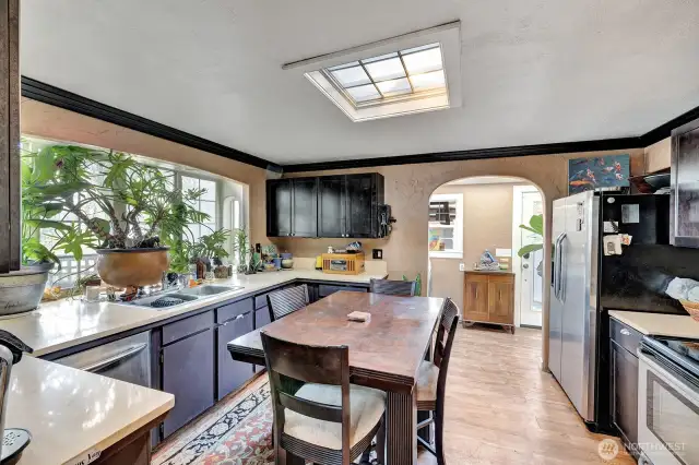 Spacious Kitchen with updated appliance's.
