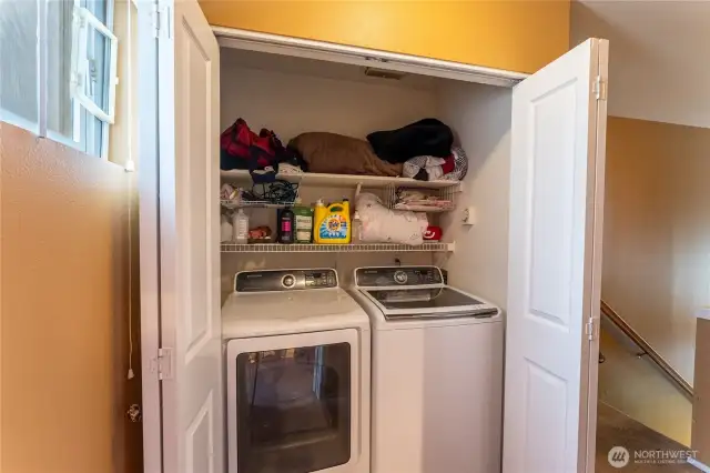 Washer & Dryer Closet