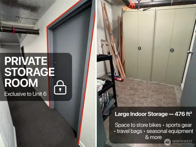 Private Locked Storage