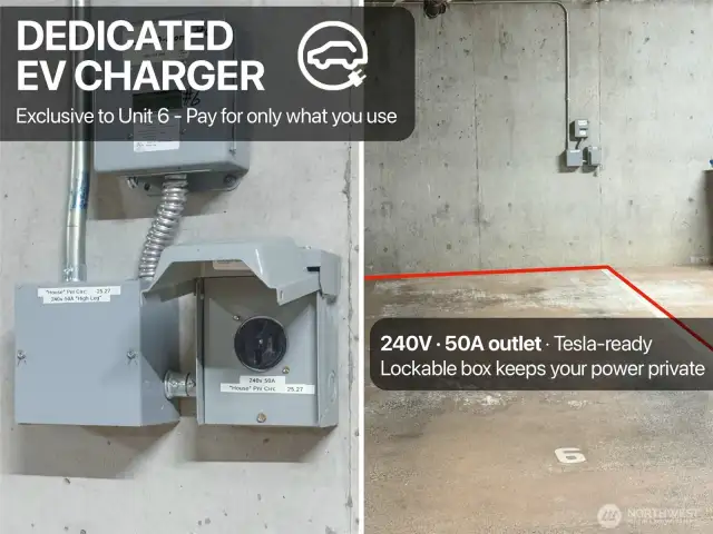 Dedicated 220 for EV Charger