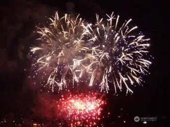 Fireworks View from Balcony