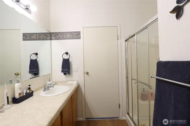 Shower also
