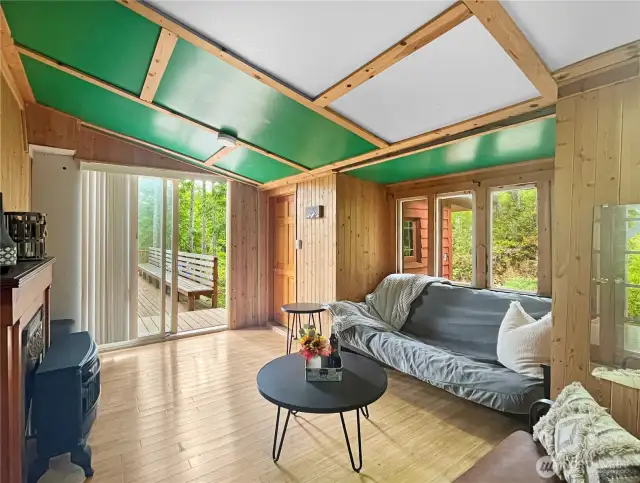 Vaulted ceilings