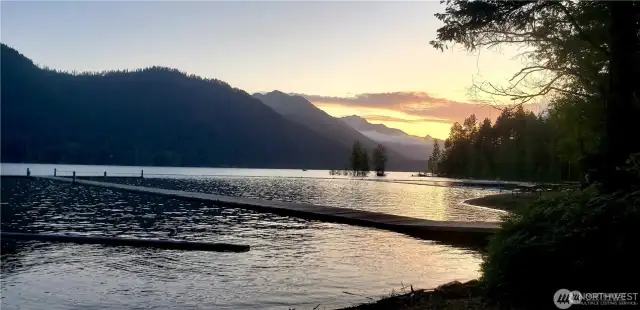 Division 1 Park is one of 4 private parks on Lake Cushman with picnic & swimming, and boat launch areas and is located across the street.
