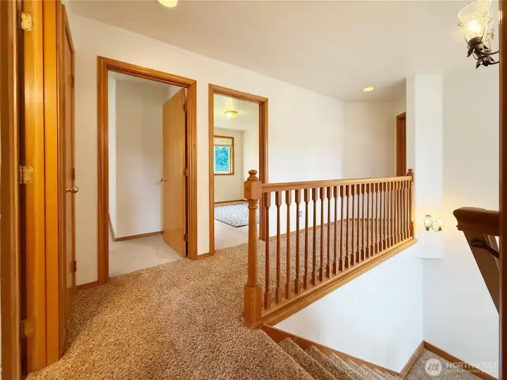Upstairs landing