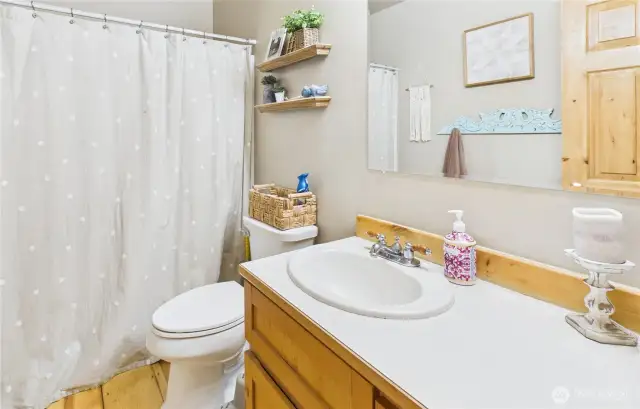Secondary bathroom