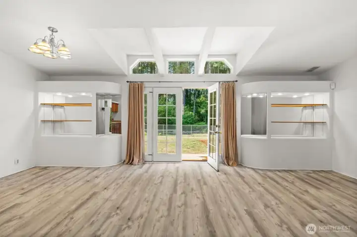 Built in Shelving