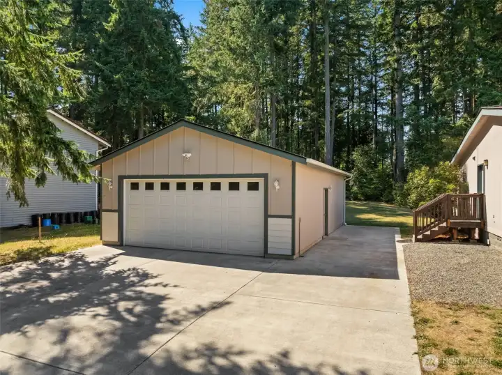 Garage with Attic