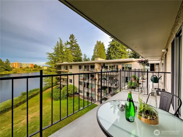 View from one of your balconies — the dreamscape you’ll enjoy every day, all year round.