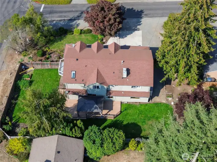 An overview of the whole yard.