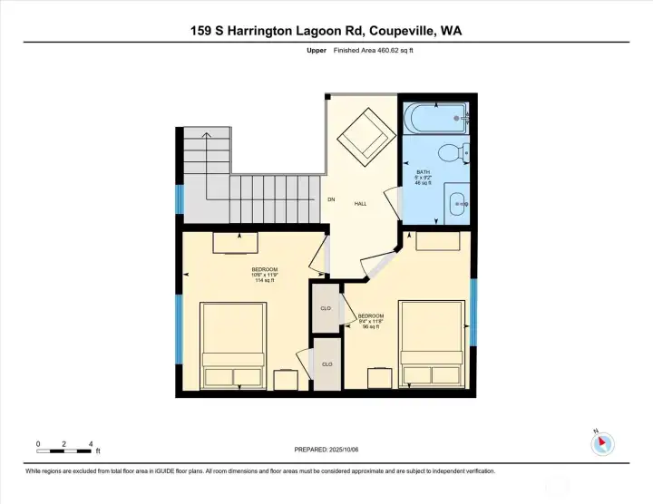 Upper Level Floor Plan