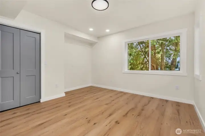 Bedroom #2 on lower level