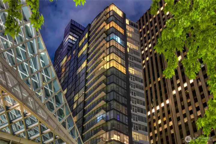 Stunning architecture in the heart of the city - 5th & Madison shines.