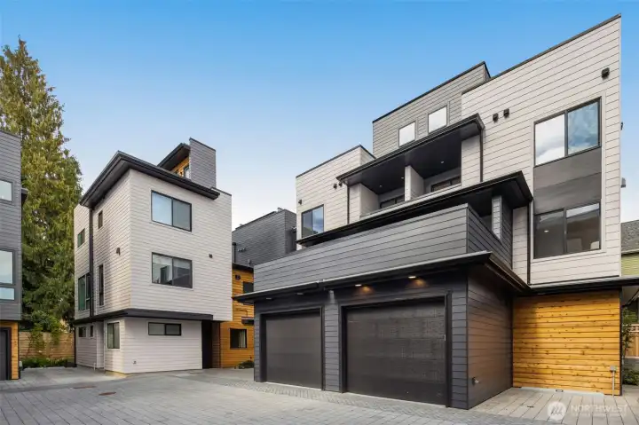 Welcome to this stunning modern home by Shelter Homes, where sleek architecture meets urban convenience.