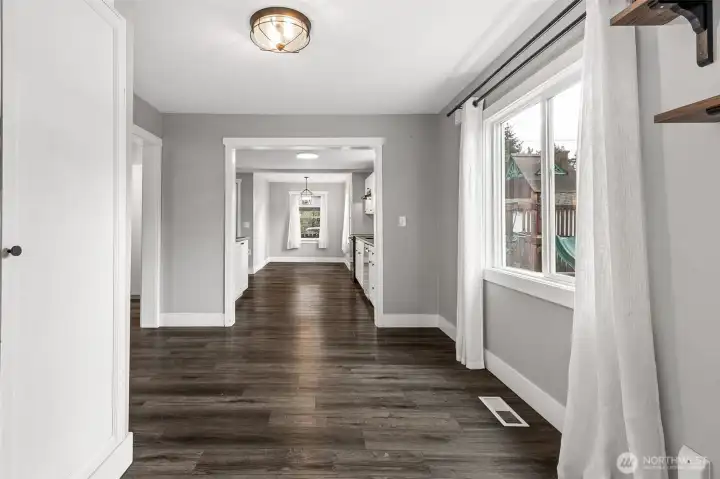 LVP floors, updated trim