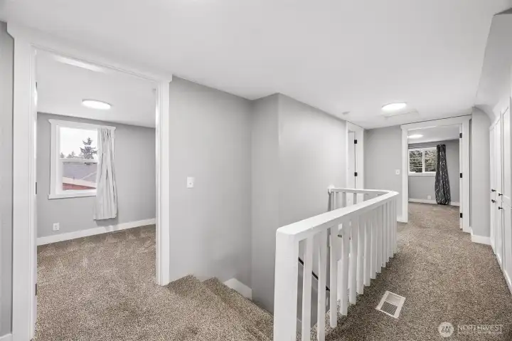 Upstairs landing- SO CUTE!