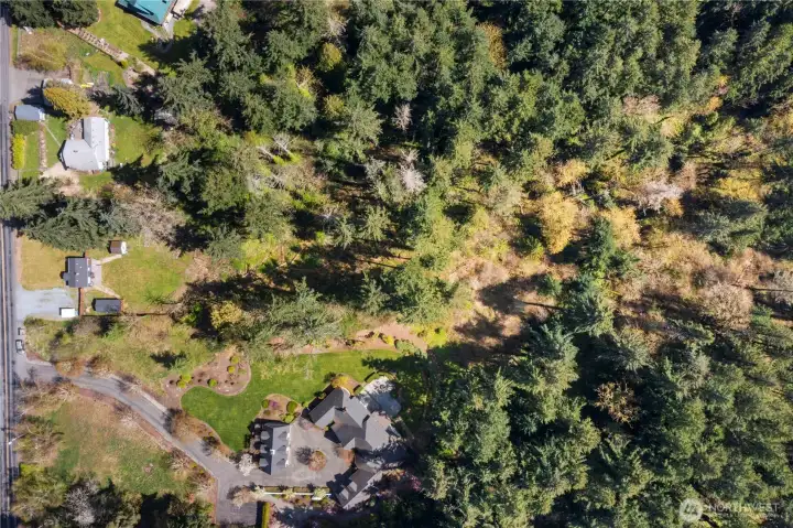Overview of 3.6 acres