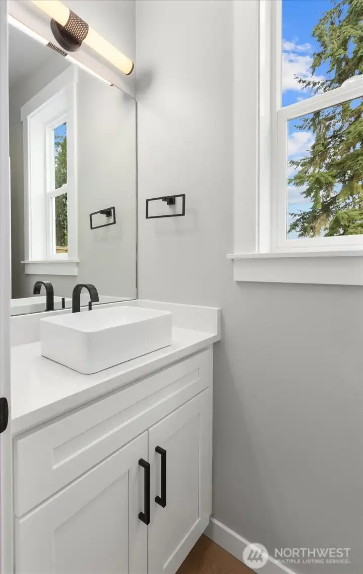Main Level Powder Bathroom