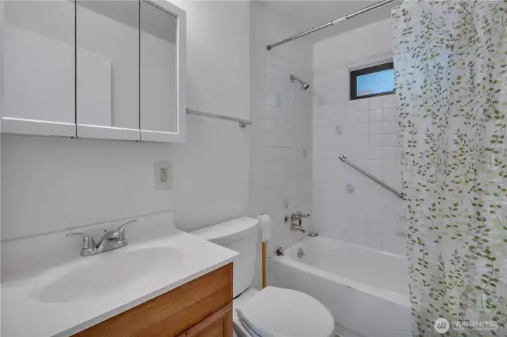 Full Size bathroom.