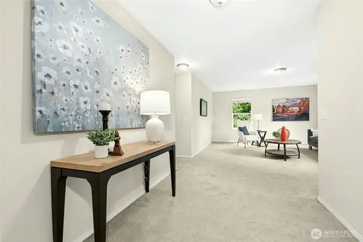 Expansive bonus room for work, play, or media