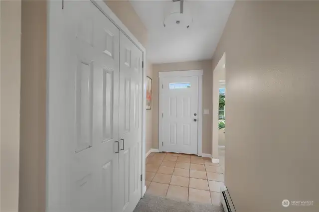 FRONT DOOR | HALLWAY | HALL CLOSET