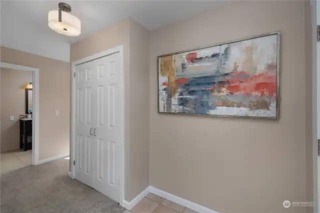 HALL CLOSET | MAIN FLOOR GUEST BATH