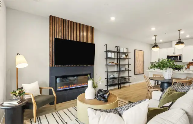 Gathering Room of Model Home