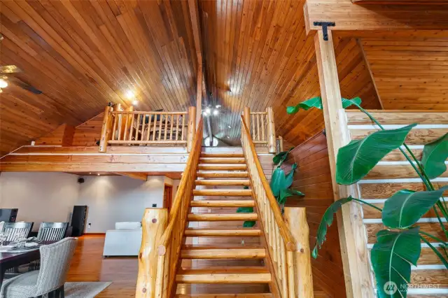 Custom Stairs to Loft
