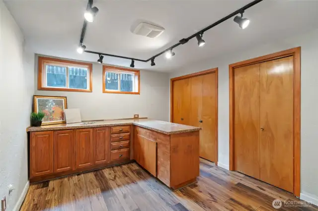 Hobby Room With Extra Storage