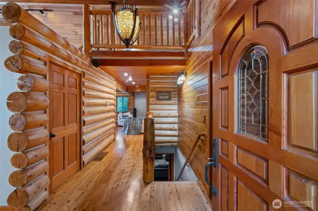 Entry and entrance to Lower Level