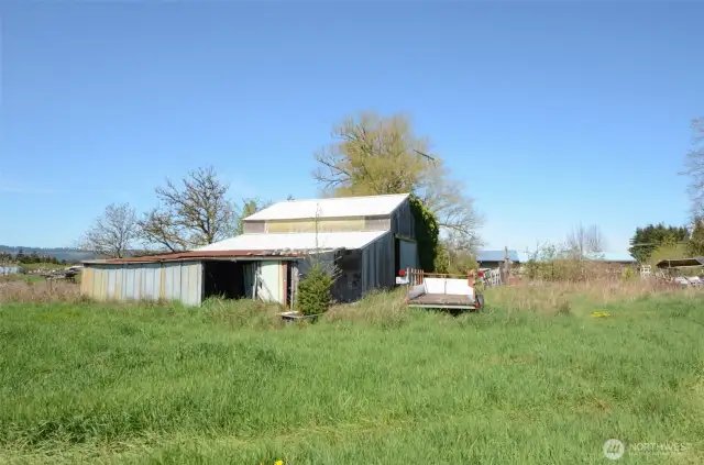 Barn back side