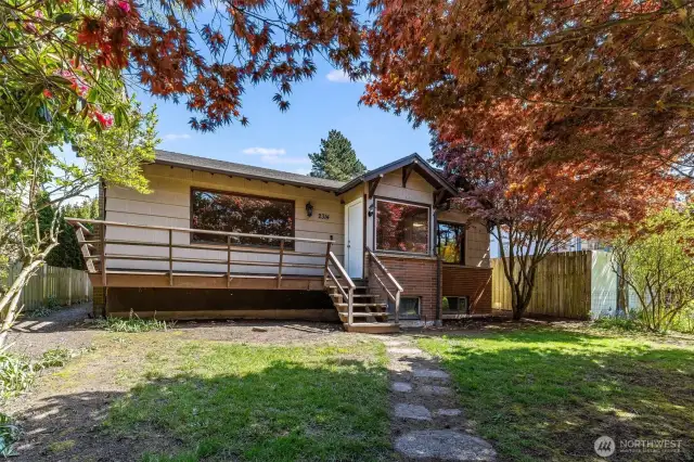 So much upside to this home.  Build your equity!