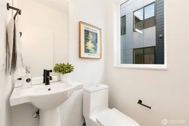 Main Level Powder Room!