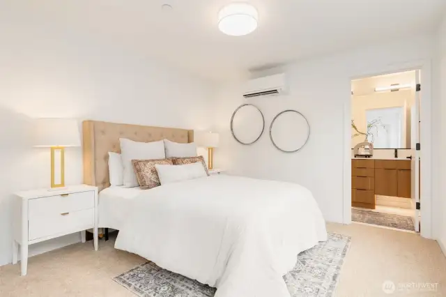 Primary Bedroom with En-Suite Bathroom.