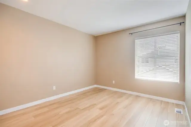 spacious secondary bedroom