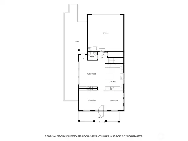 Main floor floor plan