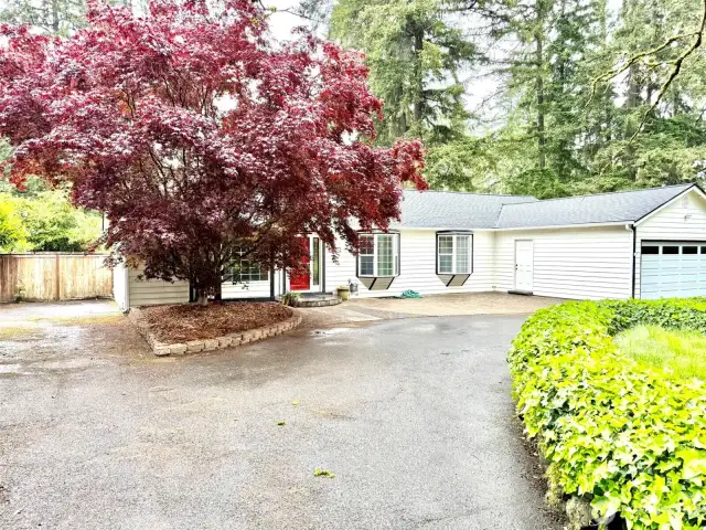 Closer view of the front