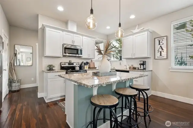 Great kitchen with lots of counter space.