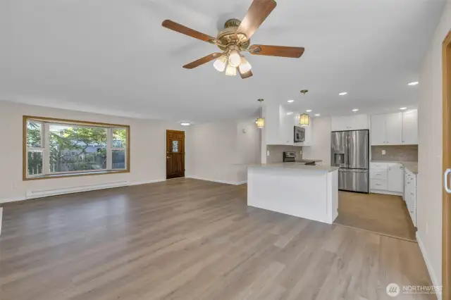 Open concept living