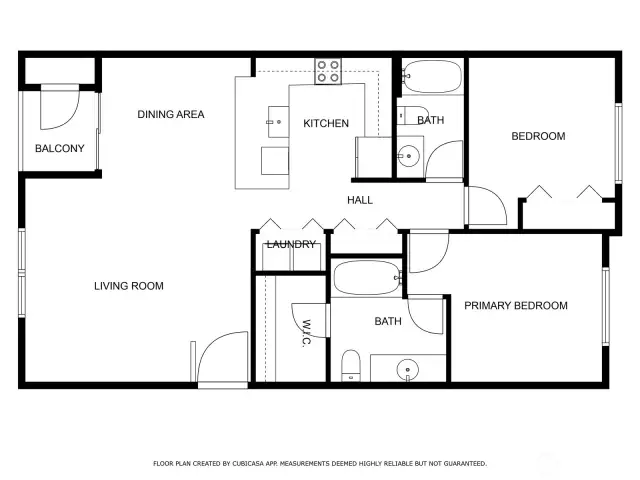 1957 #203 floor plan