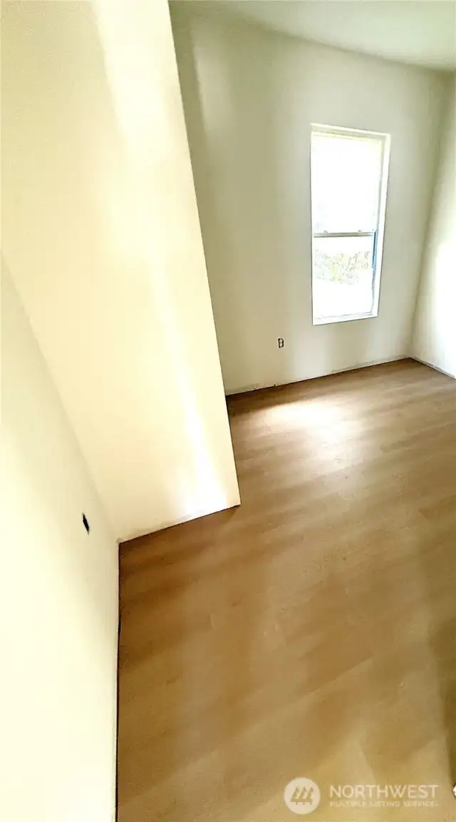 Bedroom #2 Entrance- Baseboards will be installed