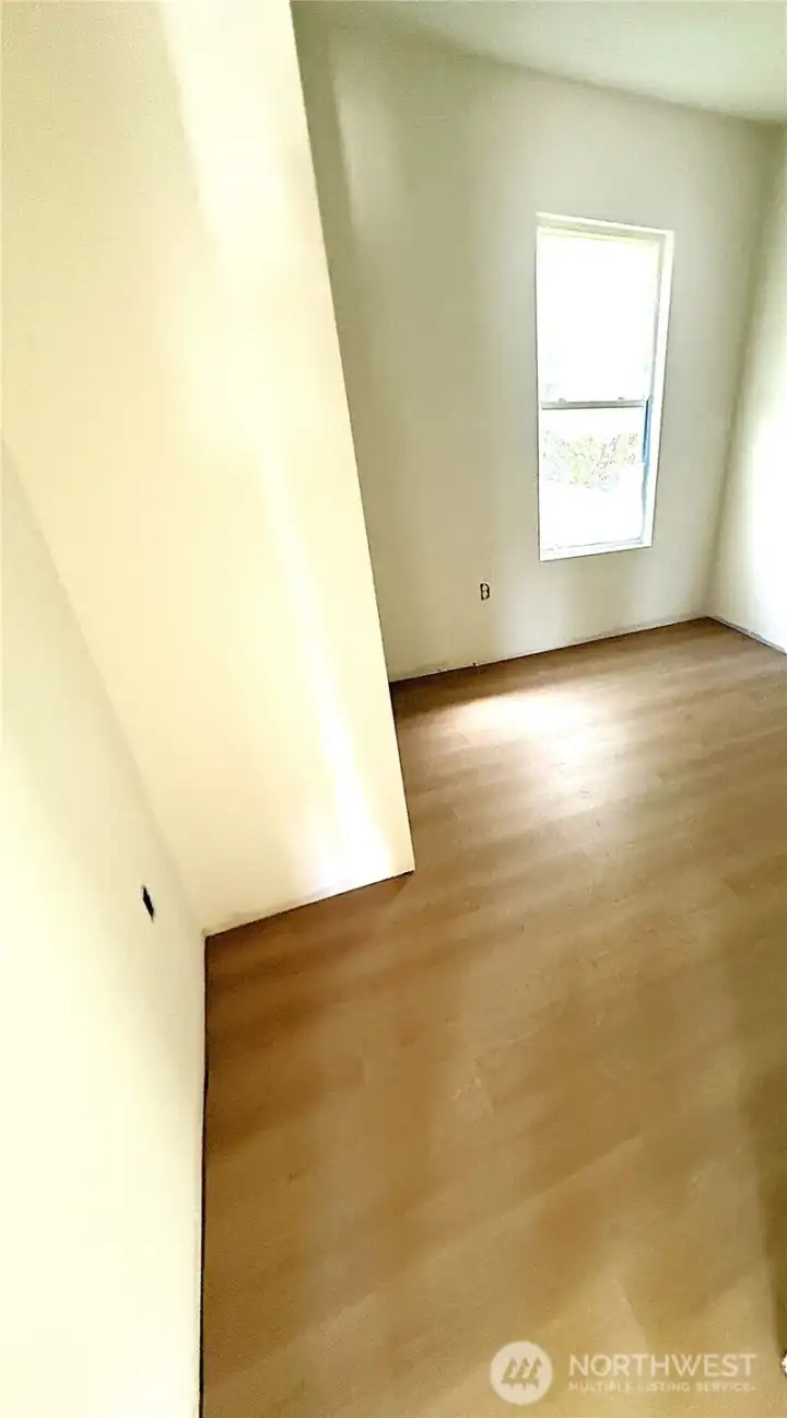 Bedroom #2 Entrance- Baseboards will be installed