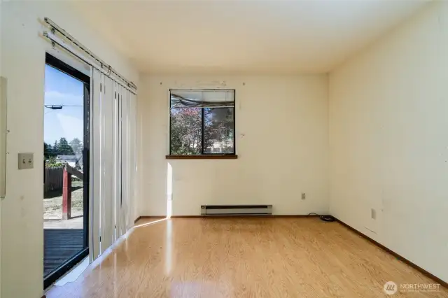 Main floor bedroom.