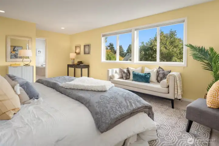 Plenty of room for a reading nook.