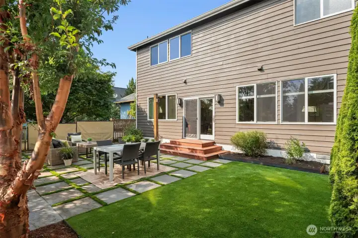 Low maintenance turf so your yard is always green!!