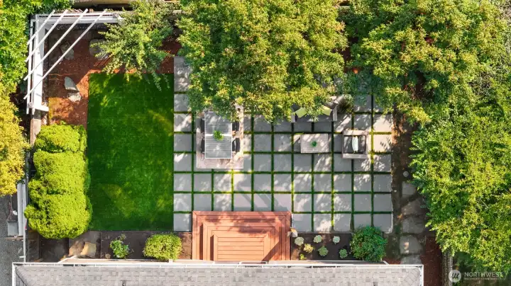 Lots of trees to shade you in summer!