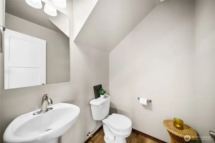 Main floor bathroom.