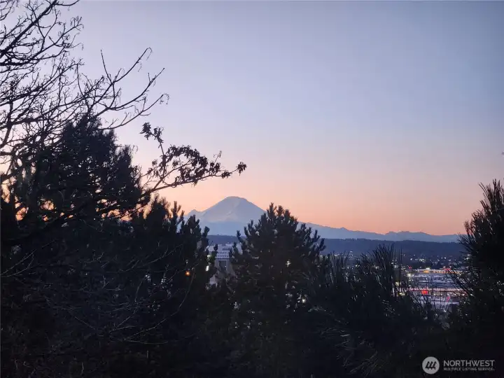 Magnificent sunrise from the Living Room
