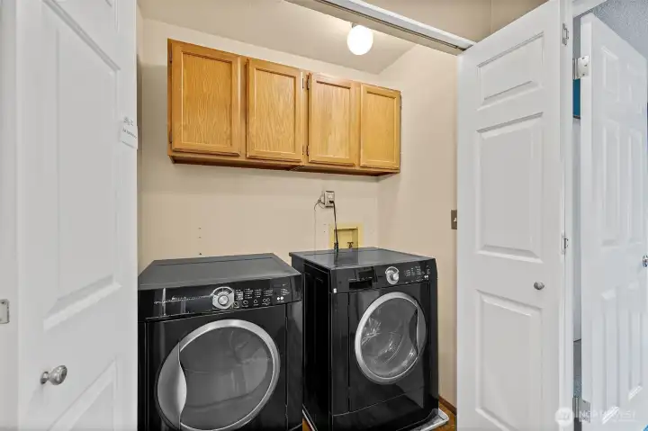 Full size washer and dryer